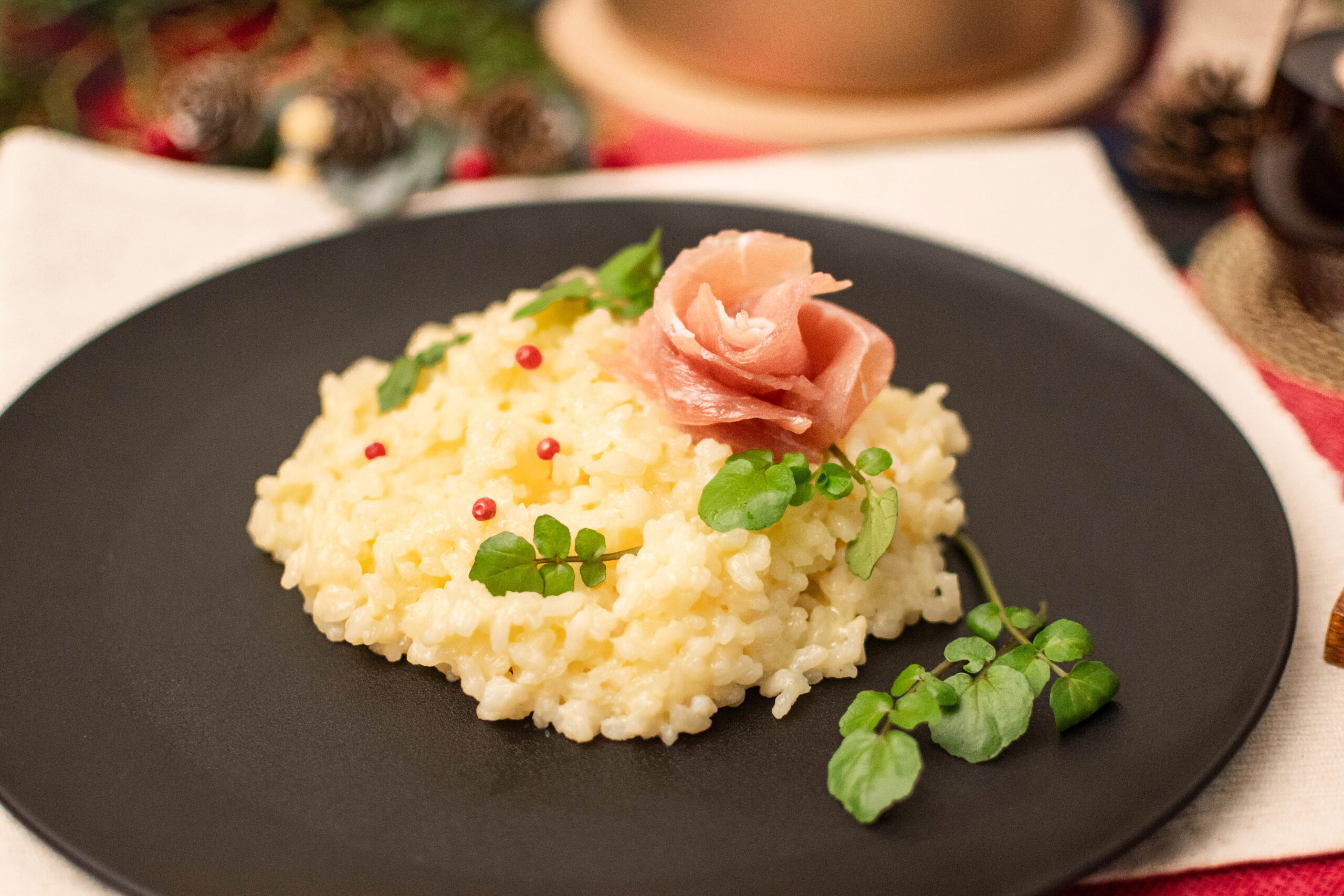 【銅鍋で簡単本格】生米から作る濃厚チーズリゾットのレシピ・作り方