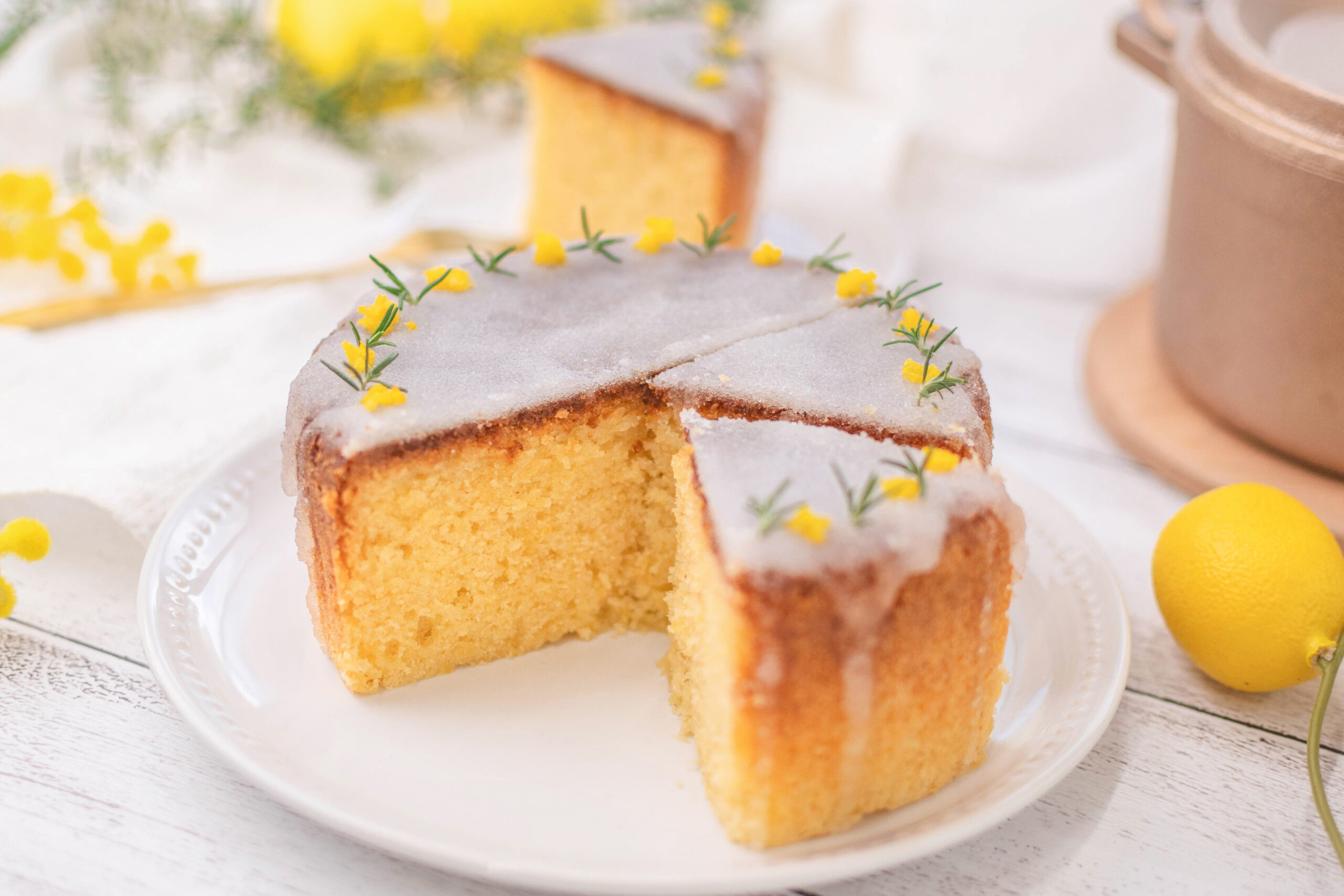 【銅鍋でしっとり食感】レモンパウンドケーキのレシピ・作り方