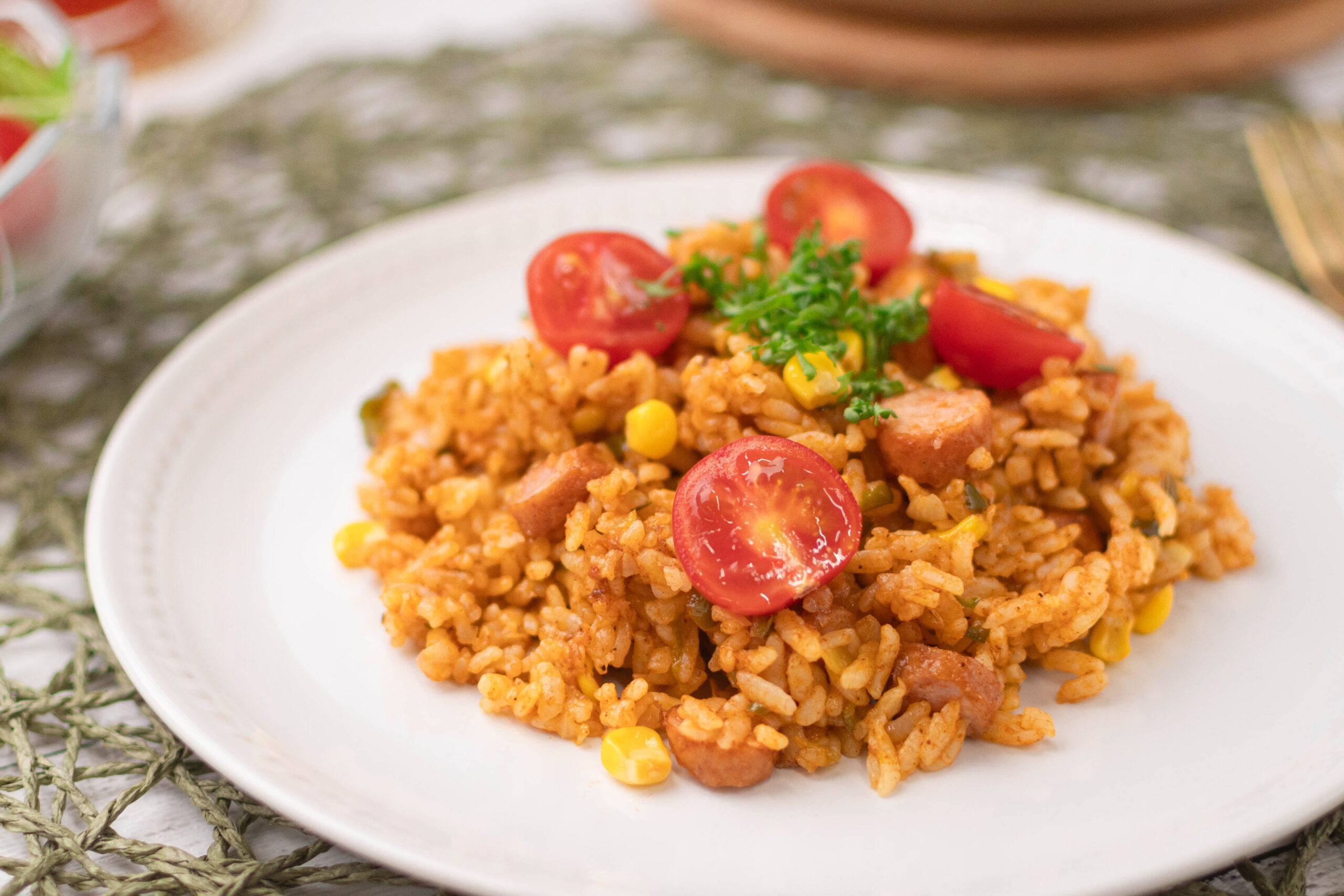 【食欲そそる】銅鍋で作るスパイシージャンバラヤのレシピ・作り方