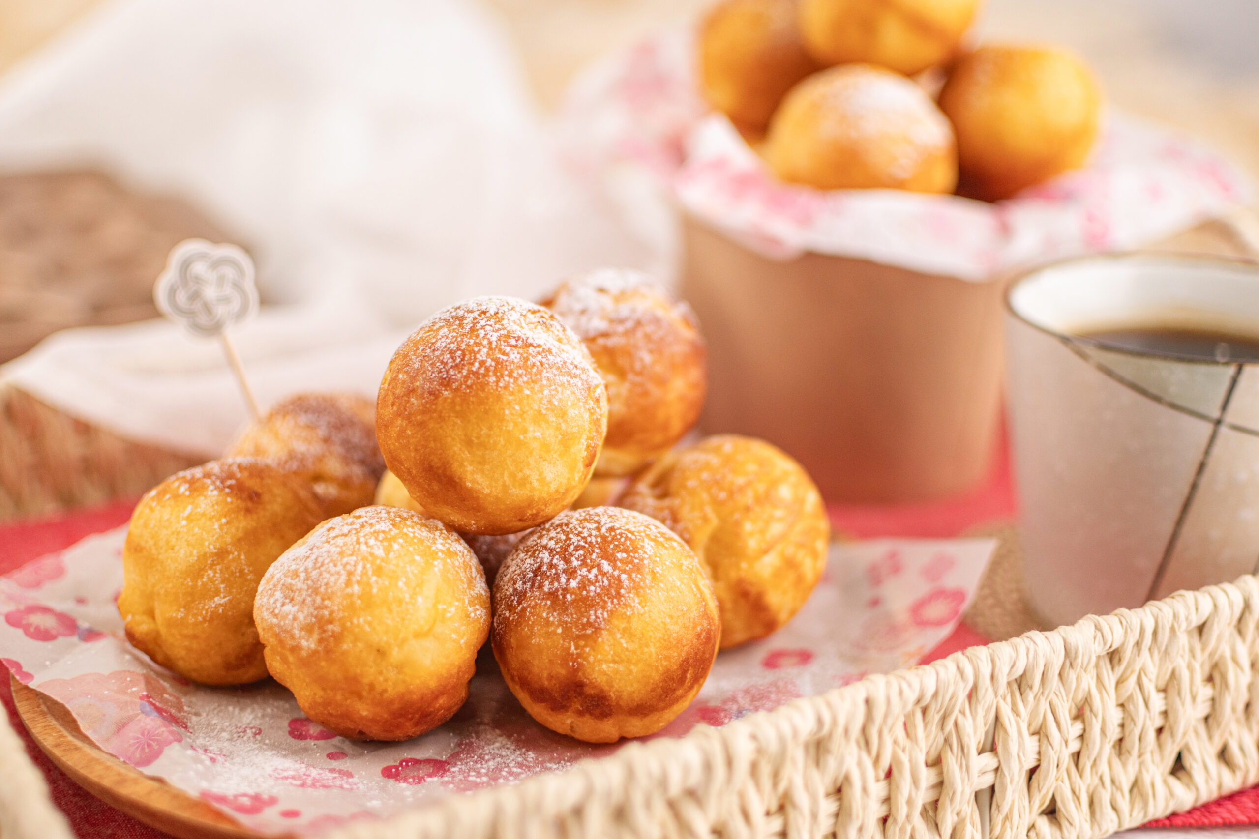 【正月餅アレンジ】もちドーナツのレシピ・作り方｜銅製たこ焼き器タコットで外カリ中もち！